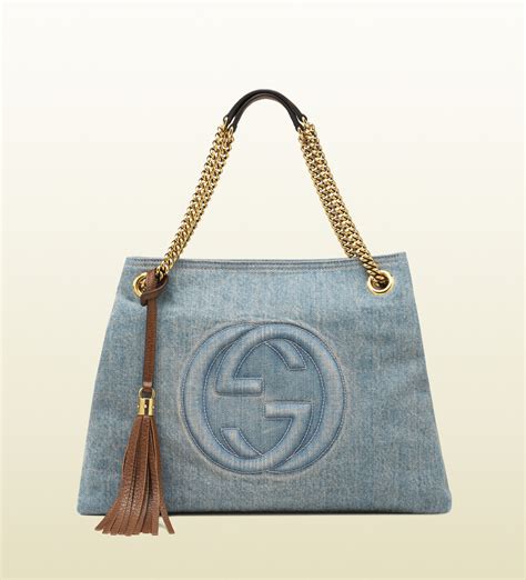 gucci denim soho|Gucci soho disco bag discontinued.